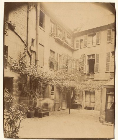 Cour de Rouen, Boulevard Saint-Germain av Eugène Atget