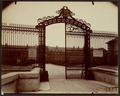 Galler, Invalides (gallerverk, Hôtel des Invalides, Paris) av Eugène Atget