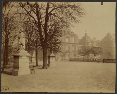Luxembourgträdgården av Eugène Atget