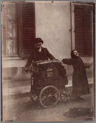 Positivhalare av Eugène Atget