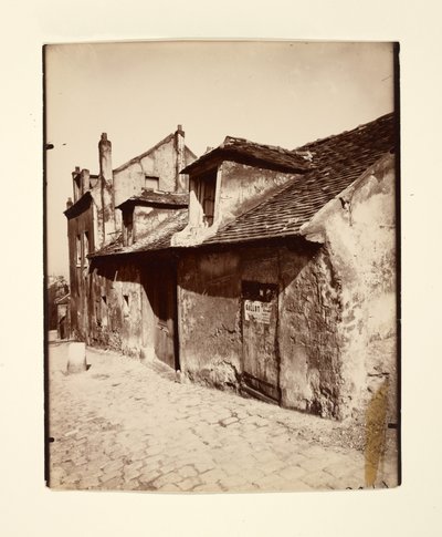 [Montmartre] Musettes hus av Eugène Atget