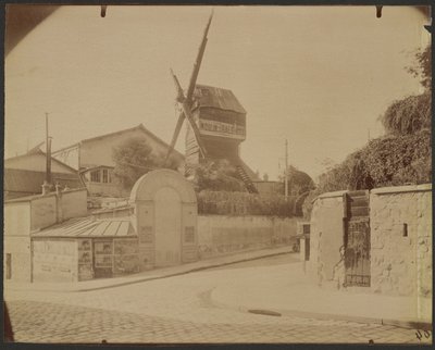 Moulin de la Galette av Eugène Atget
