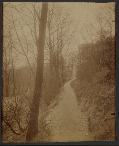 Père Lachaise, Getstigen av Eugène Atget
