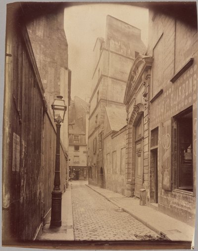 Rue Saint-Julien-le-Pauvre av Eugène Atget