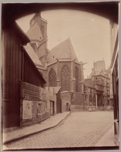 Rue des Barres av Eugène Atget