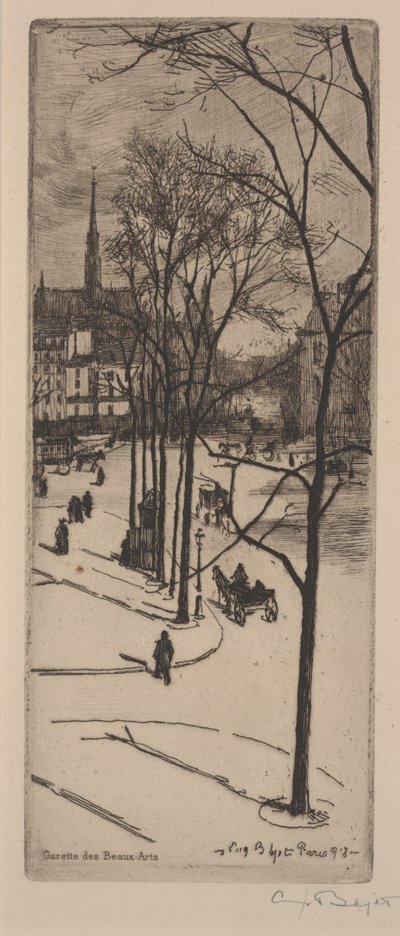 En gata i Paris av Eugene Bejot