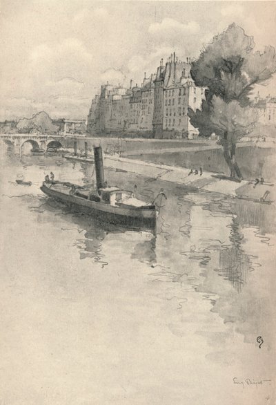 Quai des Orfevres, 1915 av Eugene Bejot