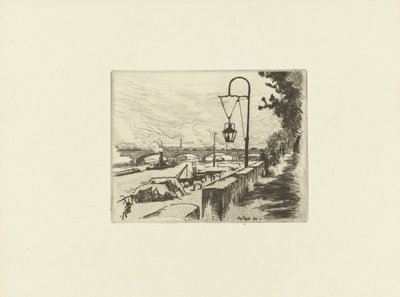 Stadsbild med Austerlitz-bron och Seine i Paris Pont d
