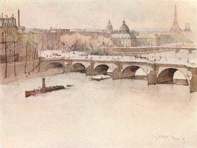 Pont Neuf, 1915 av Eugene Bejot
