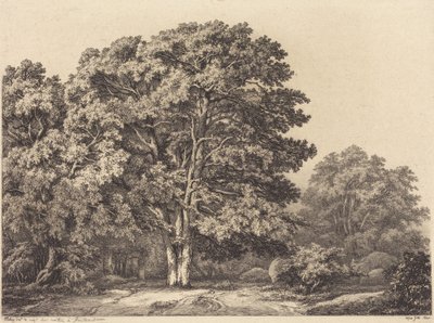 Ingång till en skog av Eugene Bléry