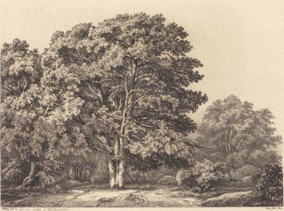 Ingång till en skog av Eugene Bléry
