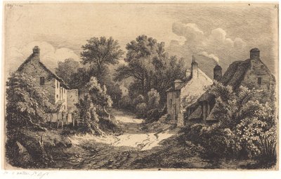 Le chemin de Garens (Vägen till Garens) av Eugene Bléry