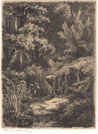 Le petit ruisseau (Den lilla bäcken) av Eugene Bléry