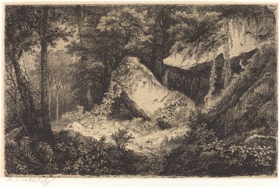 White Rocks, publicerad 1849. av Eugene Bléry