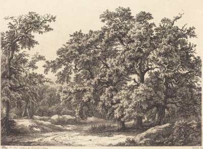 Oaks, 1840. av Eugene Bléry