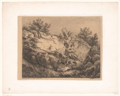 stenlandskap Les Roches du nid de l