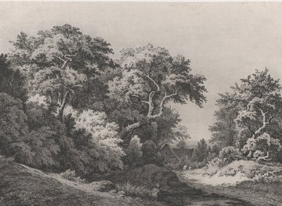 The Edge of the Woods, nära Rambouillet, 1860. av Eugene Bléry