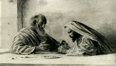 Den kostbara pärlan, c1916, 1936. av Eugene Burnand