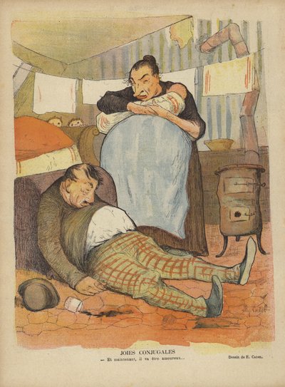 Illustration för Le Rire av Eugene Cadel
