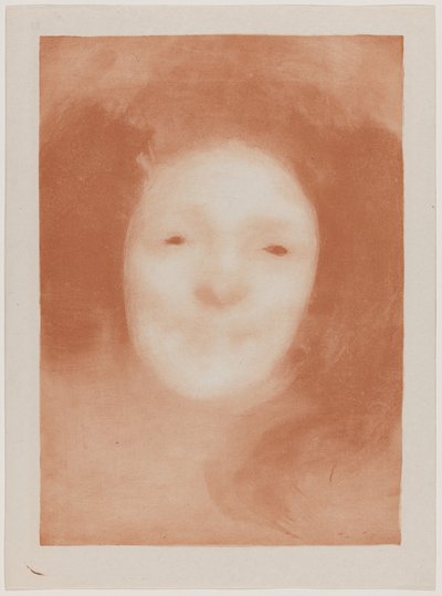 Studie einer Frau av Eugène Carrière