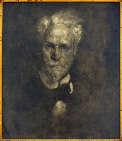 Porträtt av Henri Rochefort (1831-1913), före 1896 (olja på duk) av Eugène Carrière