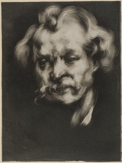 Porträtt av Jean Dolent av Eugène Carrière