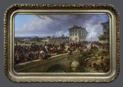 Imperialgardet vid Pont de Magenta, 4 juni 1859 av Eugene Charpentier