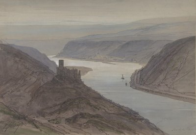 Design för en scen på Opéran, Paris, 1830-90. av Eugene Ciceri