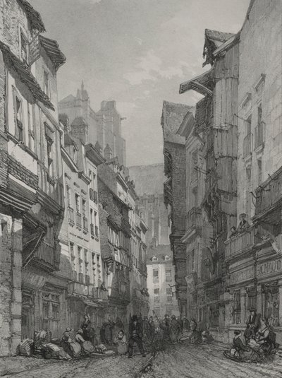 Pittoreska och romantiska resor i det antika Frankrike. Bretagne.... av Eugene Ciceri