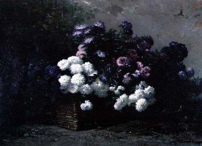 Korgen med blommor av Eugene Claude