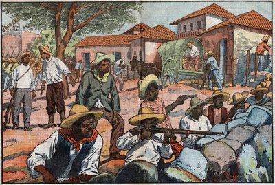 Antiamerikanskt uppror i Nicaragua av Eugene Damblans