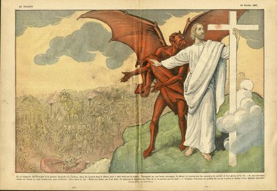 Illustration av Eugene Damblans (1865-1945) i Le Pelerin av Eugene Damblans