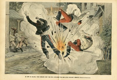 Illustration av Eugene Damblans (1865-1945) i Le Pelerin av Eugene Damblans
