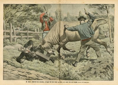 Illustration av Eugene Damblans (1865-1945) i Le Pelerin av Eugene Damblans