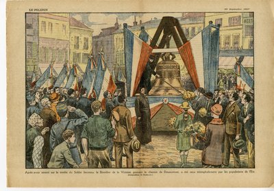Illustration av Eugene Damblans (1865-1945) i Le Pelerin av Eugene Damblans