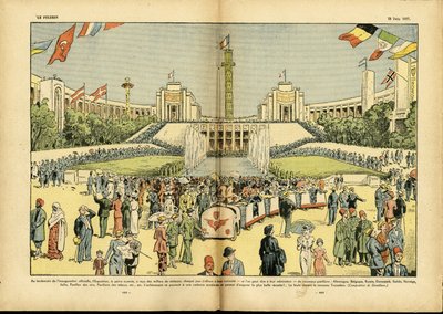 Illustration av Eugene Damblans (1865-1945) i Le Pelerin av Eugene Damblans