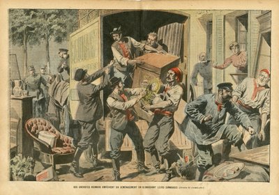 Illustration av Eugene Damblans (1865-1945) i Le Pelerin av Eugene Damblans