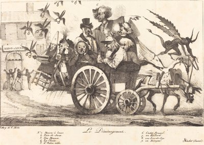 Avskaffandet av censuren, c. 1821. Skapare: Eugene Delacroix, Charles Etienne Pierre Motte. av Eugene Delacroix, Charles Etienne Pierre Motte