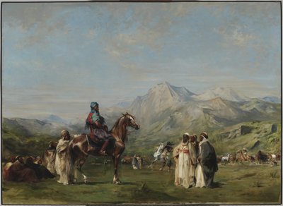 Ett läger i Atlasbergen av Eugène Fromentin