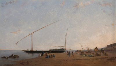 På Nilen, nära Philae av Eugène Fromentin