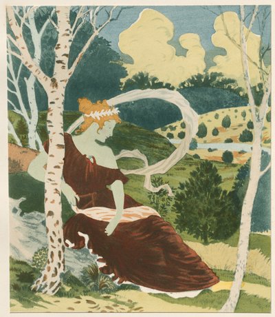 I skogen, 1899. av Eugene Grasset