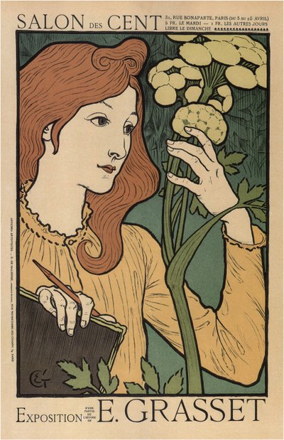 Salon des Cents, 1894 av Eugene Grasset