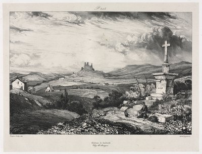 Larderole slott, 1832. av Eugene Isabey