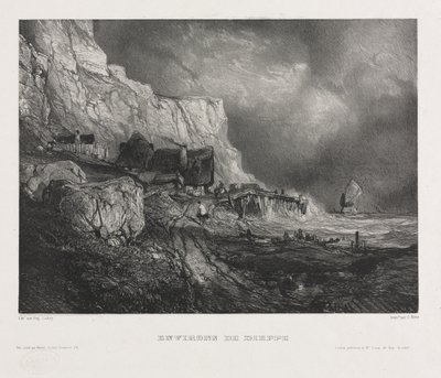 Sex marinsoldater, 1833. av Eugene Isabey
