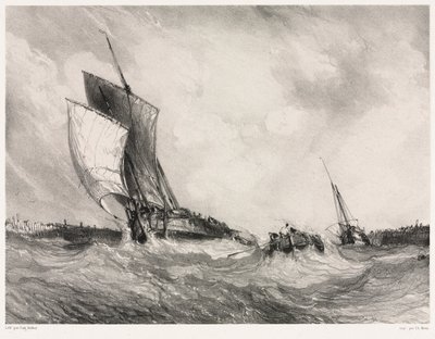 Sex marinsoldater: Återvänd till hamn av Eugene Isabey