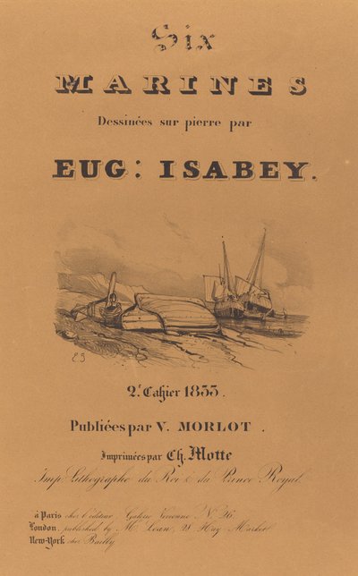 Sex marinsoldater av Eugene Isabey