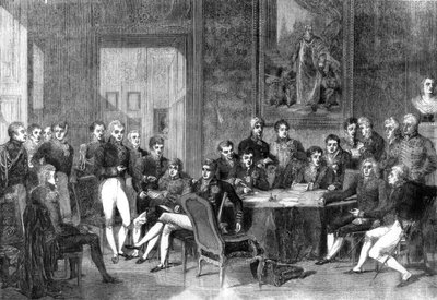 Wienkongressen, 1856. av Eugene Isabey
