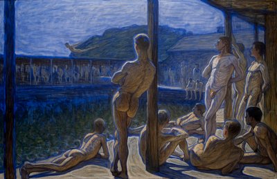 Sjöbadhus av Eugène Jansson