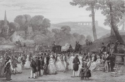 Bauernball von Eugene-Louis (after) Lami