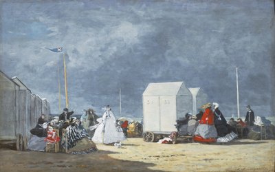Närmar sig storm, 1864 av Eugene Louis Boudin